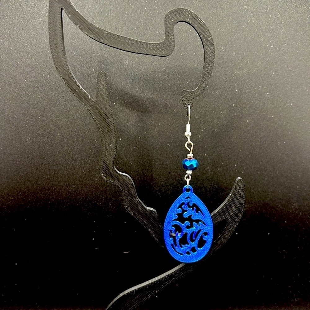 Teardrop Earrings - Picture 4 of 6